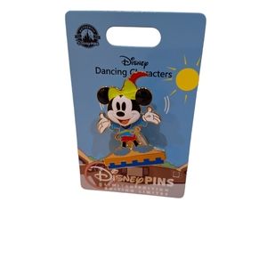 Disney Parks Dancing Characters Pin Mickey Brave Little Tailor LE 4000 NEW